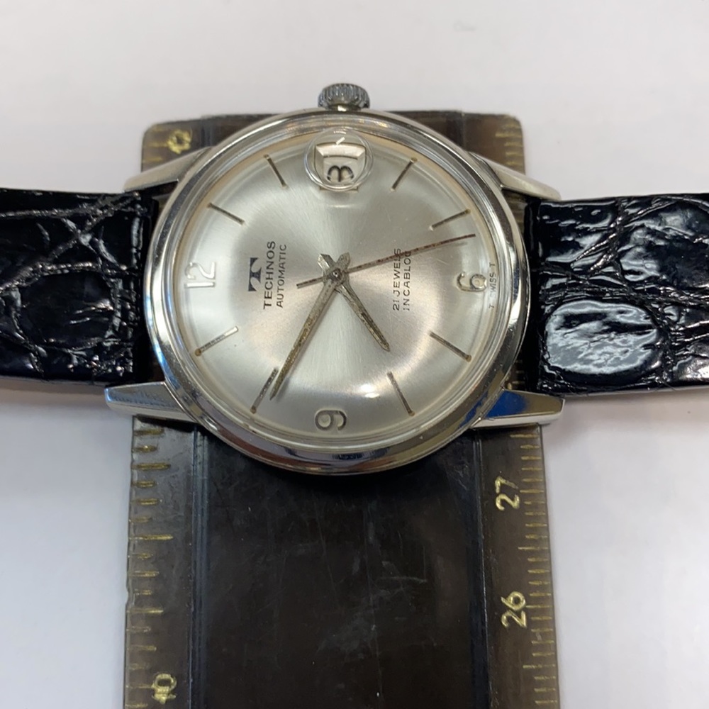 Technos Authenticate White Gold Watch Leader Band - image 4